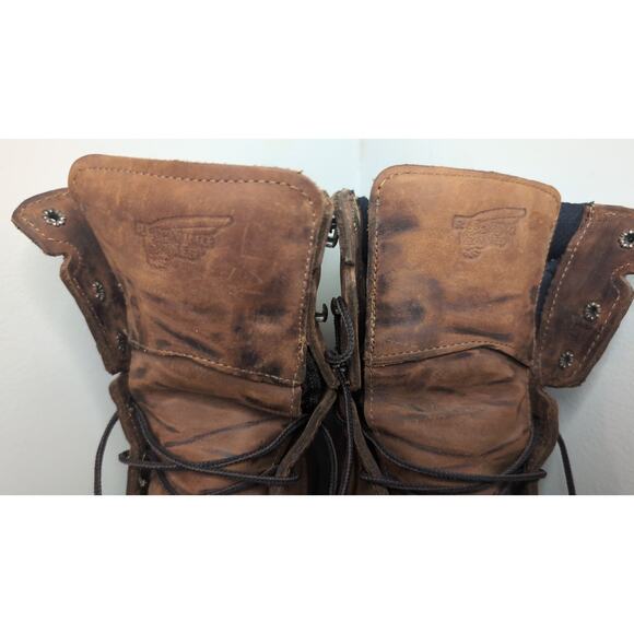 Men's Red wing 400 USA oil water resistant work boots super sole 9.5 - Picture 2 of 12